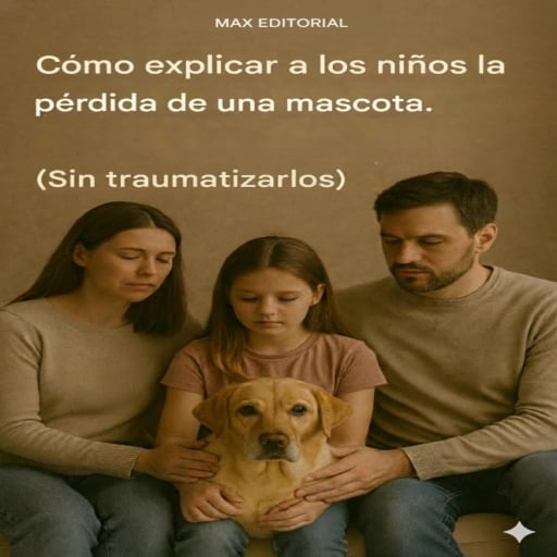 Cómo explicar a los niños la pérdida de una mascota (Sin traumatizarlos)
