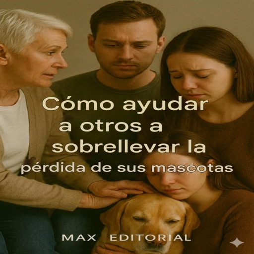 Portada del libro «Cómo ayudar a otros a sobrellevar la pérdida de sus mascotas», de MAX EDITORIAL
