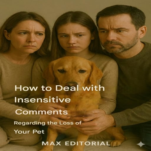 How to Deal with Insensitive Comments Regarding the Loss of Your Pet