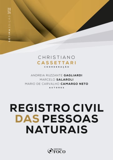 Registro Civil de Pessoas Naturais - 7ª Ed - 2026