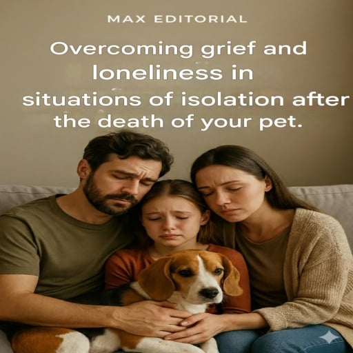 Overcoming Grief and Loneliness in Situations of Isolation After the Death of Your Pet