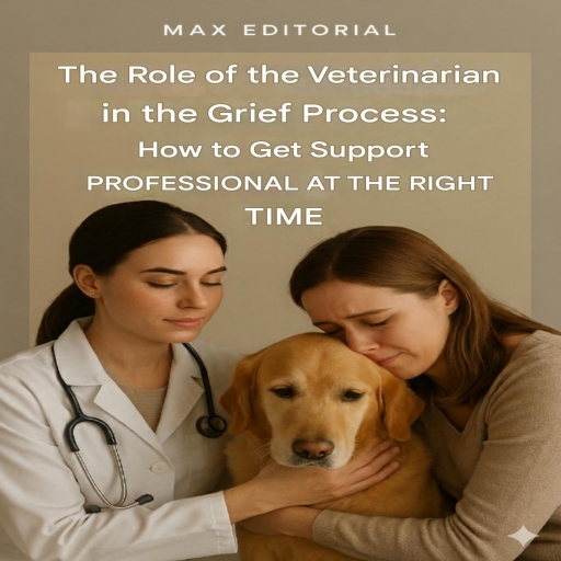 The Role of the Veterinarian in the Grief Process: How to Get Professional Support at the Right Time