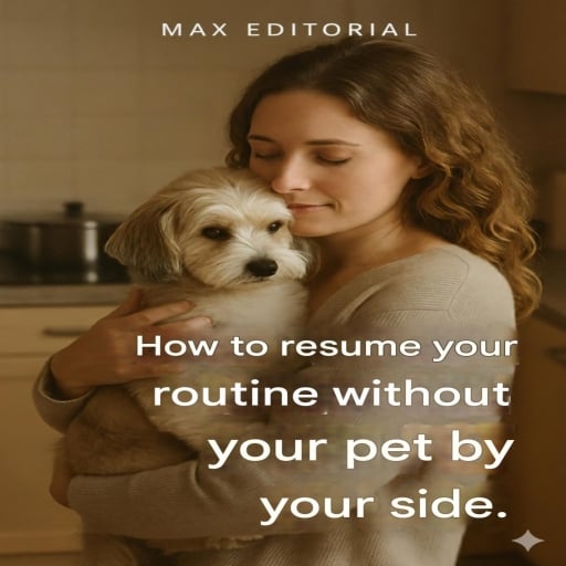 How to Resume Your Routine Without Your Pet By Your Side.