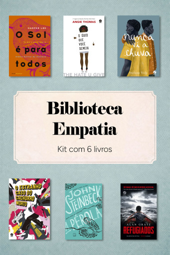Biblioteca Empatia – Kit com 6 livros