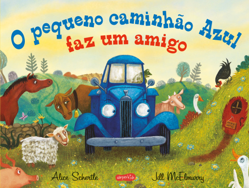 O pequeno caminhão Azul faz um amigo – Uma história encantadora sobre acolhimento e novas amizades