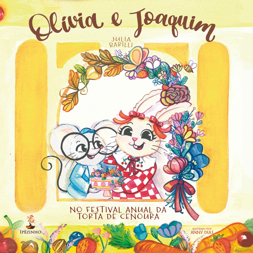 Olívia e Joaquim no Festival Anual da Torta de Cenoura