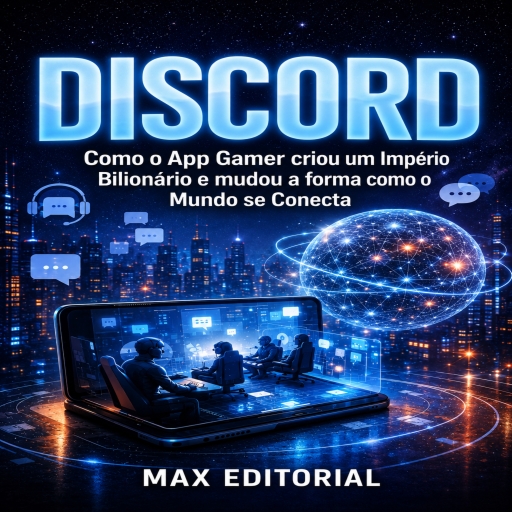 Portada del libro «Discord: Como um App Gamer criou um Império Bilionário e mudou a forma como o Mundo se Conecta», de MAX EDITORIAL