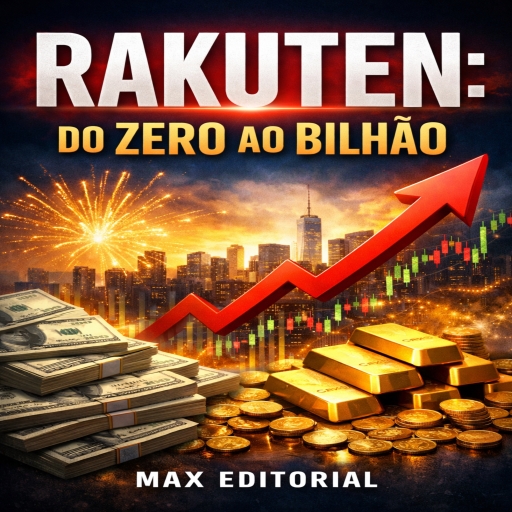 Portada del libro «Rakuten: Do Zero ao Bilhão», de MAX EDITORIAL