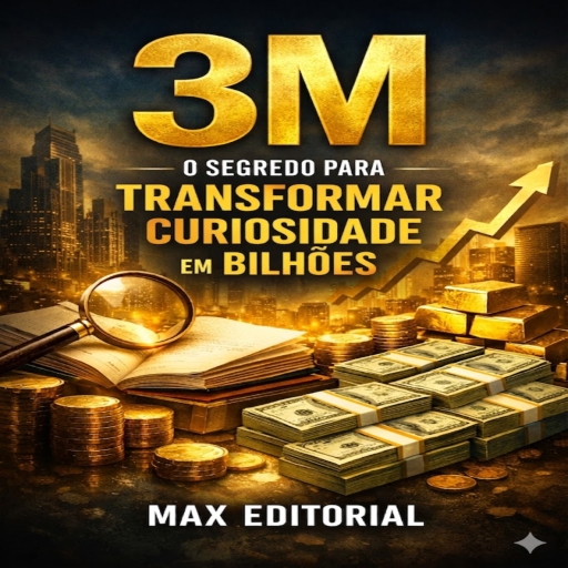 Portada del libro «3M: O Segredo para Transformar Curiosidade em Bilhões», de MAX EDITORIAL