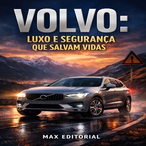 Portada del libro «Volvo: Luxo e Segurança que Salvam Vidas», de MAX EDITORIAL
