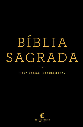 Bíblia Pocket NVI, Capa luxo preta, Leitura Perfeita