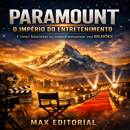 Portada del libro «Paramount - O Império do Entretenimento: Como histórias se transformaram em BILHÕES», de MAX EDITORIAL
