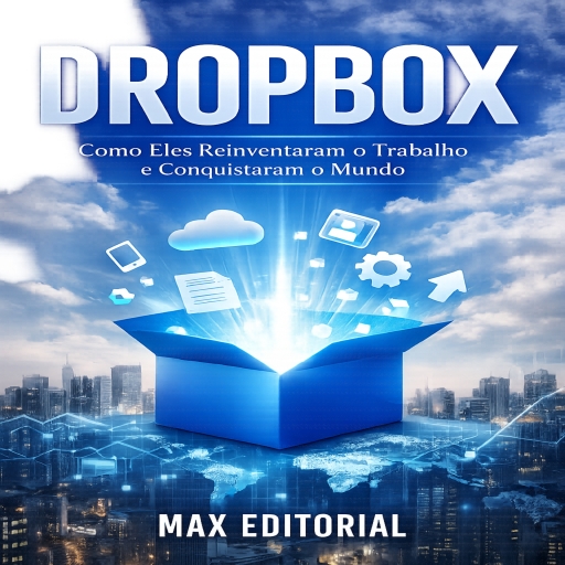 Portada del libro «Dropbox: Como Eles Reinventaram o Trabalho e Conquistaram o Mundo», de MAX EDITORIAL