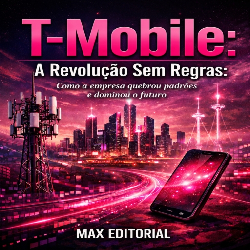 Portada del libro «T-Mobile: A Revolução Sem Regras: Como a empresa quebrou padrões e dominou o futuro», de MAX EDITORIAL