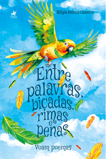 Portada del libro «Entre palavras, bicadas, rimas e penas», de Kéllyda Antonia Casemiro