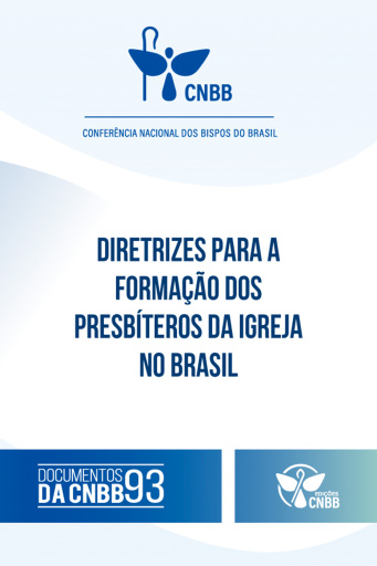 Portada del libro «Diretrizes para a Formação dos Presbíteros da Igreja no Brasil (Documentos da CNBB 93)», de CNBB - Conferência Nacional dos Bispos do Brasil