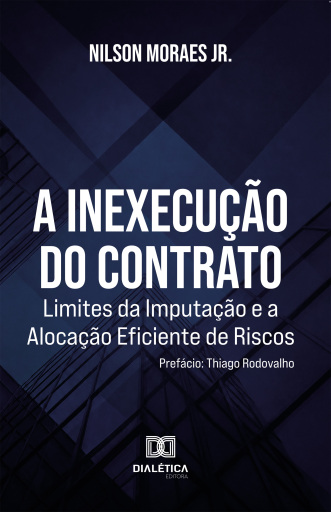 Portada del libro «A Inexecução do Contrato», de Nilson Moraes Jr.