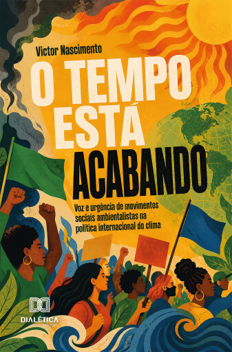 Portada del libro «O Tempo Está Acabando», de Victor Nascimento