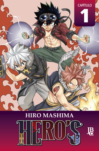 Portada del libro «HERO'S Capítulo 001», de Hiro Mashima