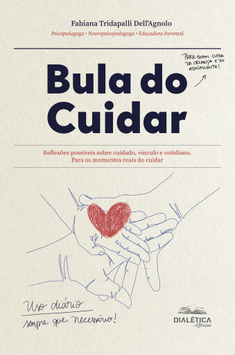 Portada del libro «Bula do Cuidar», de Fabiana Tridapalli Dell'Agnolo