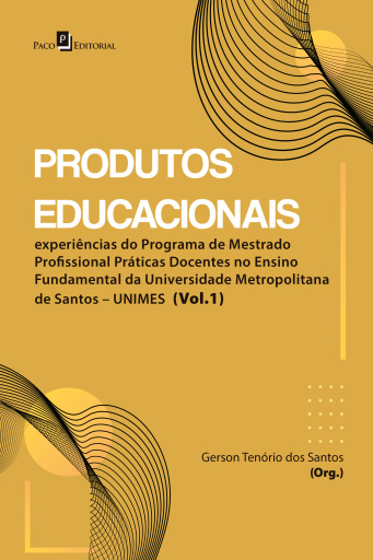 Portada del libro «Produtos Educacionais», de Gerson Tenório Dos Santos