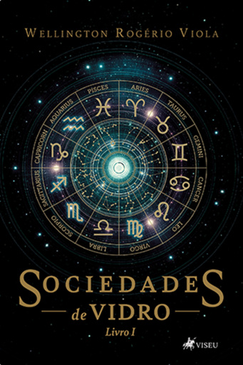 Portada del libro «Sociedades de Vidro», de Wellington Rogério Viola