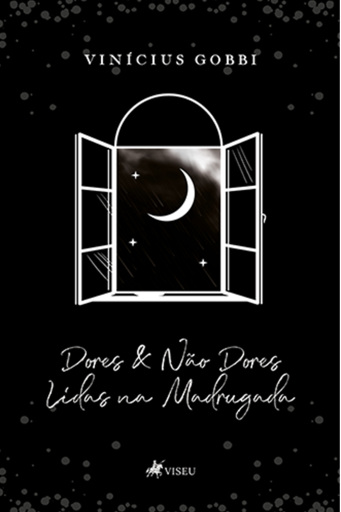Portada del libro «Dores & Não Dores Lidas na Madrugada», de Vinícius Gobbi