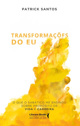 Portada del libro «Transformações do eu», de Patrick Santos