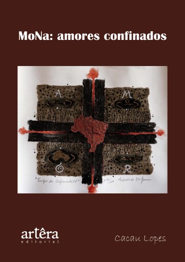Portada del libro «MoNa: Amores Confinados», de Cacau Lopes