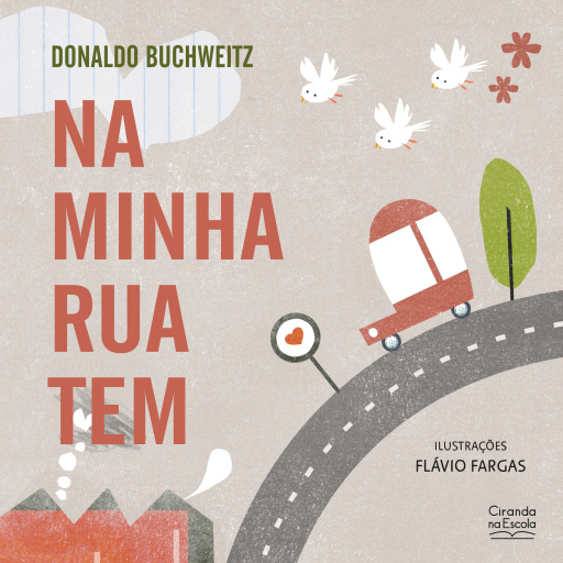 Portada del libro «Na minha rua tem», de Donaldo Buchweitz