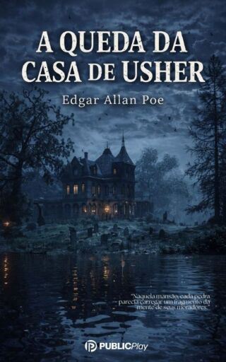 Portada del libro «A Queda da Casa de Usher», de Edgar
