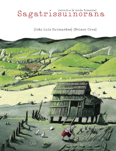 Portada del libro «Sagatrissuinorana», de João Luiz Guimarães