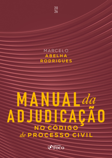Portada del libro «Manual da Adjudicação no Código De Processo Civil – 1ª Ed – 2026», de Marcelo Abelha Rodrigues
