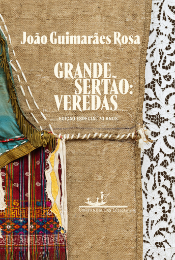 Portada del libro «Grande sertão: veredas (Edição especial 70 anos)», de João Guimarães Rosa