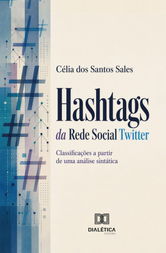 Portada del libro «Hashtags da Rede Social Twitter», de Célia dos Santos Sales