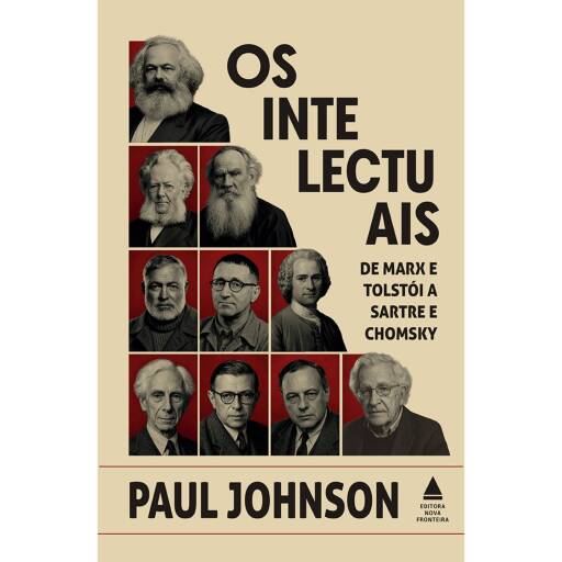 Portada del libro «Os intelectuais», de Paul Johson