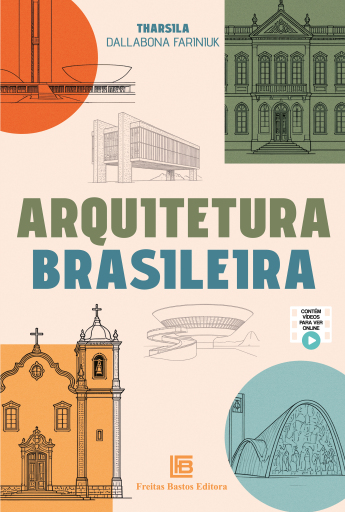 Portada del libro «Arquitetura Brasileira», de Tharsila Dallabona Fariniuk