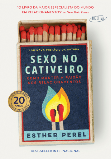 Portada del libro «Sexo no cativeiro - Edição 20 anos», de Esther Perel