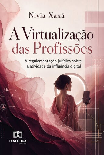 Portada del libro «A Virtualização das Profissões», de Nívia Xaxá
