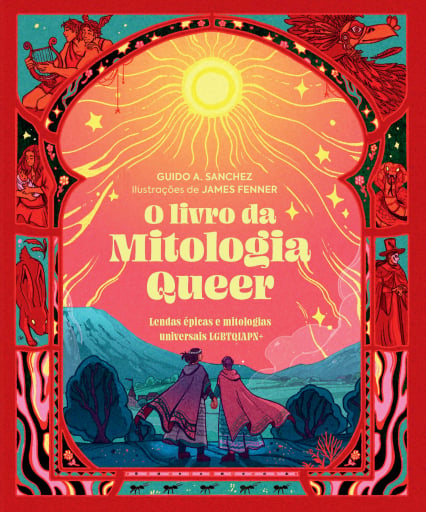 Portada del libro «O livro da mitologia queer», de Guido A. Sanchez