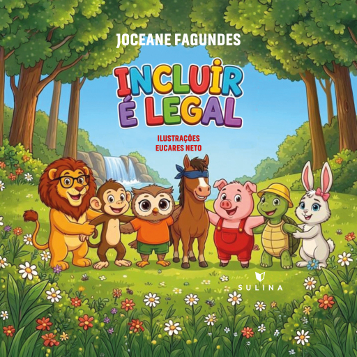 Portada del libro «Incluir é Legal», de Joceane Fagundes