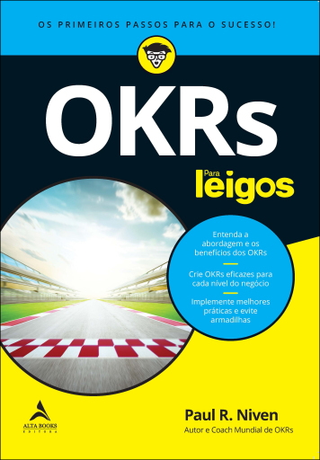 Portada del libro «OKRs para leigos», de Paul R. Niven