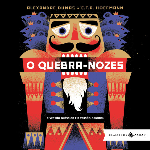 Portada del audiolibro «O Quebra-Nozes: edição bolso de luxo», de Alexandre Dumas, E.T.A. Hoffmann
