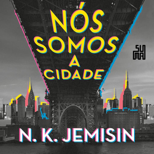 Portada del audiolibro «Nós somos a cidade», de N. K. Jemisin