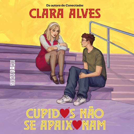 Portada del audiolibro «Cupidos não se apaixonam», de Clara Alves