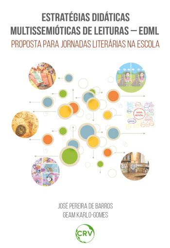 Portada del libro «Estratégias didáticas multissemióticas de leituras – EDML», de José Pereira de Barros, Geam Karlo-Gomes