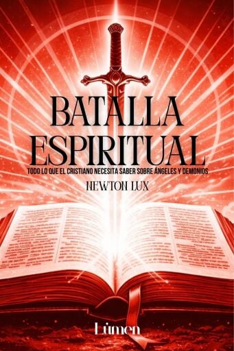 Portada del libro «Batalha Espiritual», de Newton Lux
