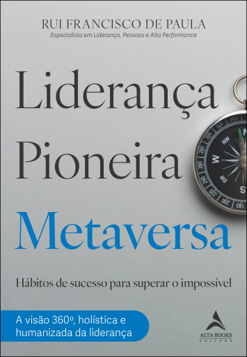 Portada del libro «Liderança pioneira metaversa», de Rui Francisco de Paula