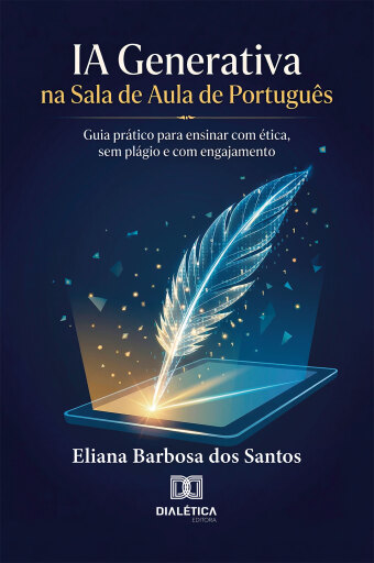 Portada del libro «IA Generativa na Sala de Aula de Português», de Eliana Barbosa dos Santos
