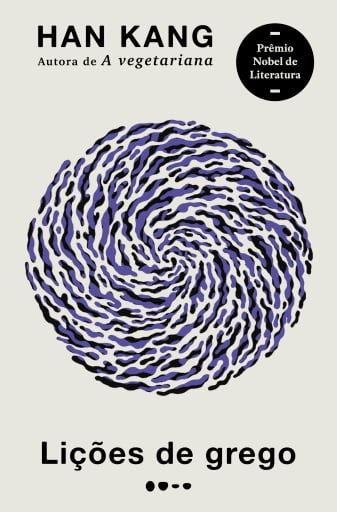 Portada del libro «Lições de grego», de Han Kang